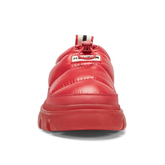 NEW HUNTER Madison Water Resistant Booties in red for women 1025 4m2 - Picture 4 of 10